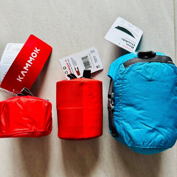 NWT Kammok Roo Double Camping Hammock Blue NWT Python 10 Straps Python Extenders - Picture 2 of 6